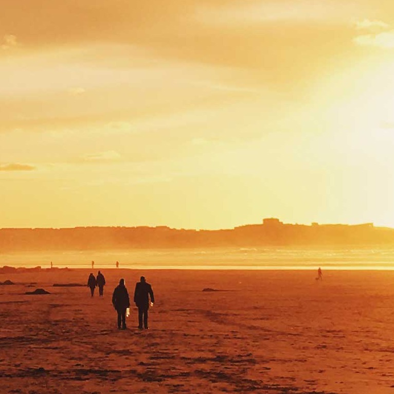 Cornwall Caravan Holidays - Beach Walk